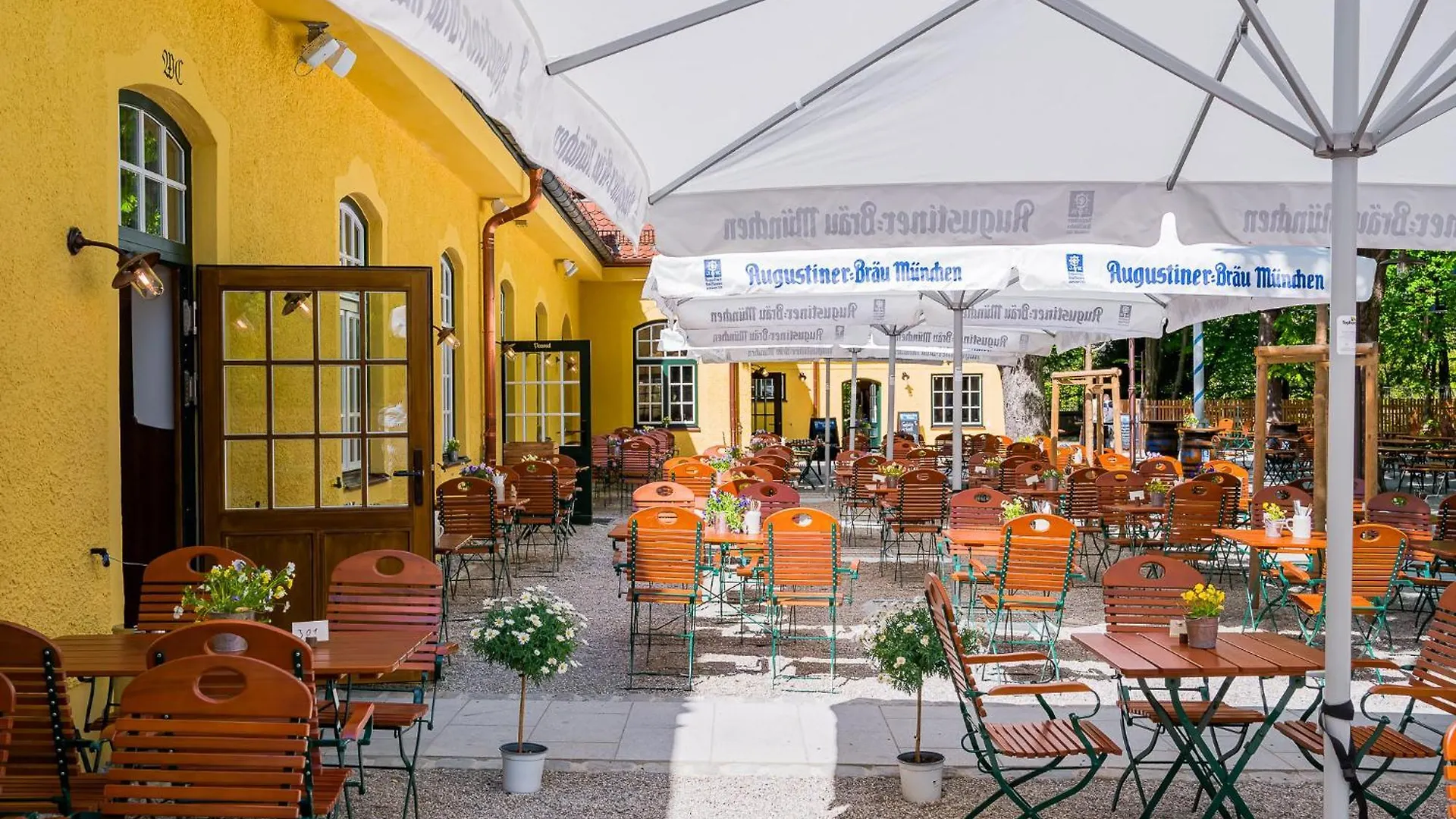 Augustiner Gutshof Menterschwaige Hotel München Németország